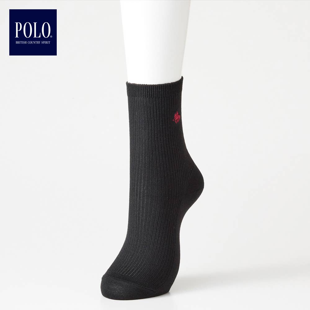[School, 100% cotton on the outside] 18cm socks